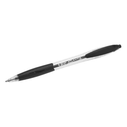 Penna a sfera a scatto BIC Atlantis Classic NF M 1 m nero 8871321